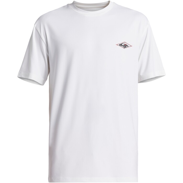 2024 Quiksilver Mens Everyday Surf Short Sleeve Tee AQYWR03153 - Snow White